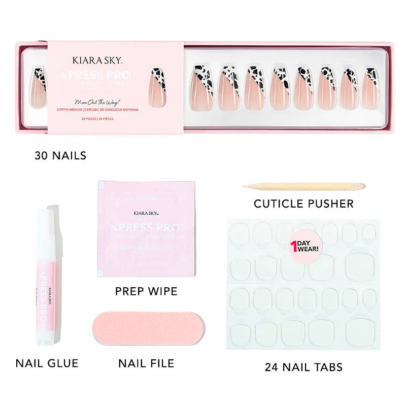 xPress Pro Press-On Nail Tips - XPCM05 Moo out the way! - Image 5