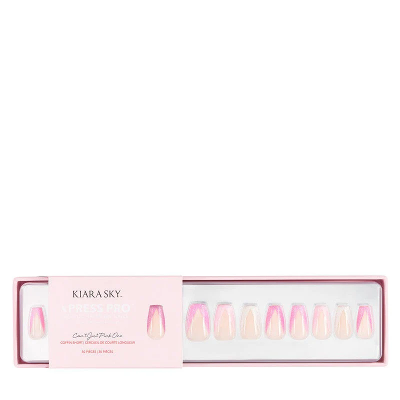 xPress Pro Press-On Nail Tips - XPCS05 Can't Just Pink One - Image 6