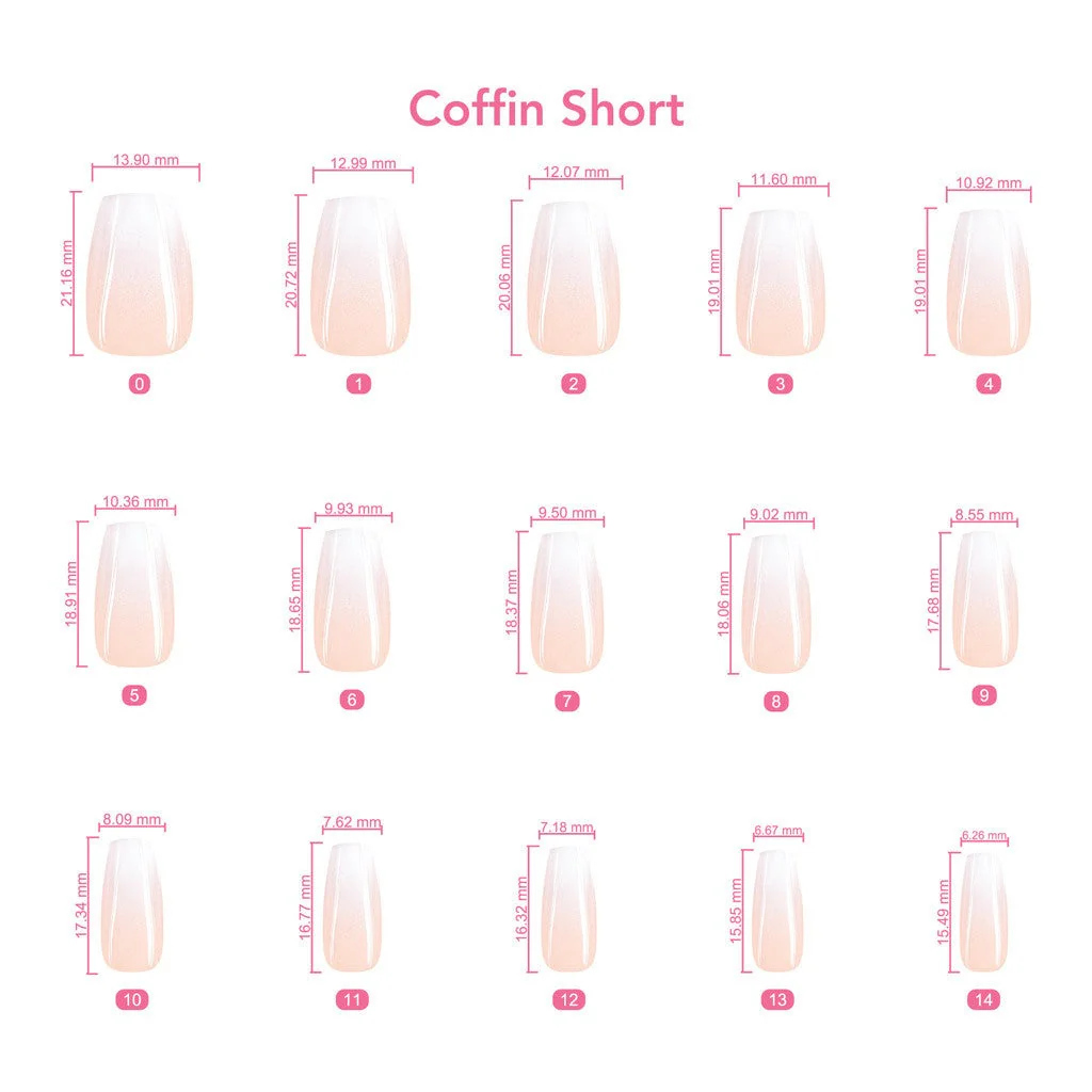 xPress Pro Press-On Nail Tips - XPCS05 Can't Just Pink One - Image 7