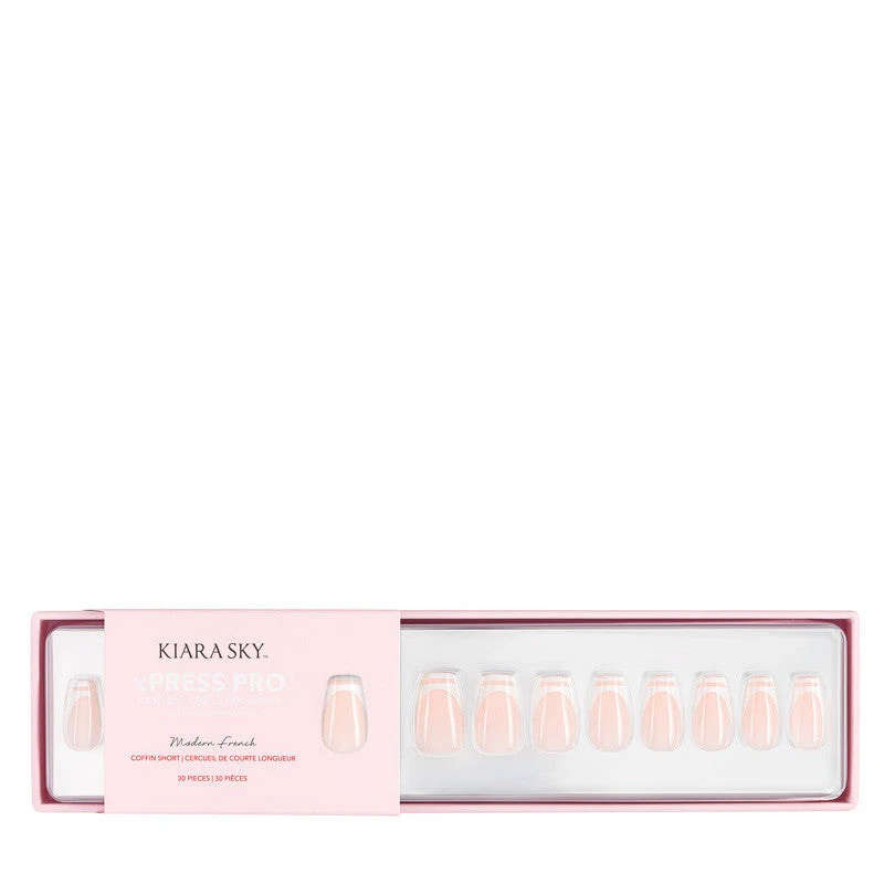 xPress Pro Press-On Nail Tips - XPCS06 Modern French - Image 7