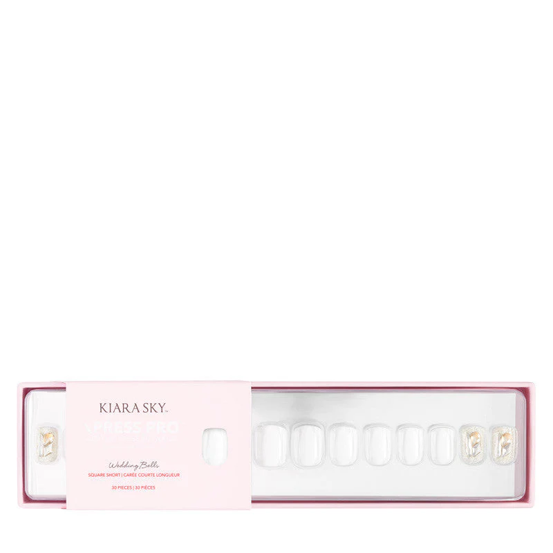 xPress Pro Press-On Nail Tips - XPSS01 Wedding Bells - Image 5